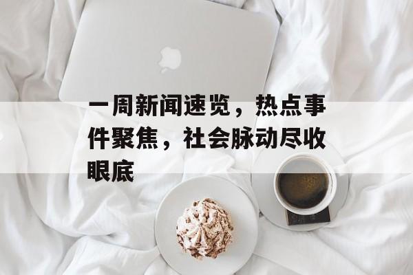 一周新闻速览，热点事件聚焦，社会脉动尽收眼底